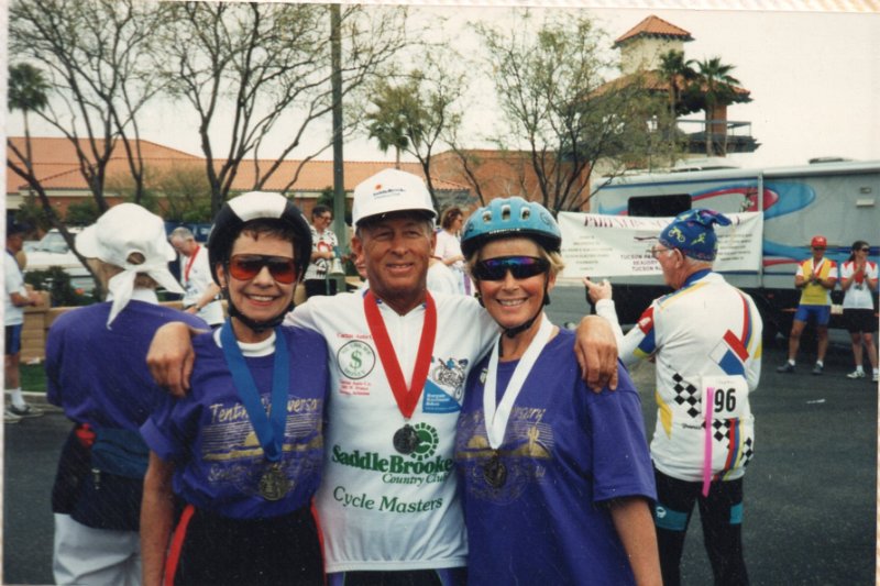 Ride - Jan 1994 - Senior Olympic Festival - 2 - Winners - Dick Doll, Sara Smith, Pat Cordova
